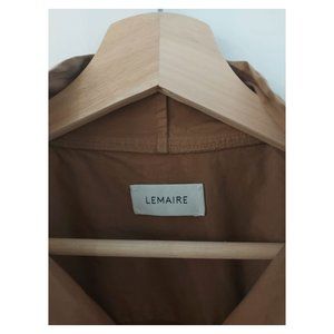 Lemaire Tan Loose Collar Turtleneck M